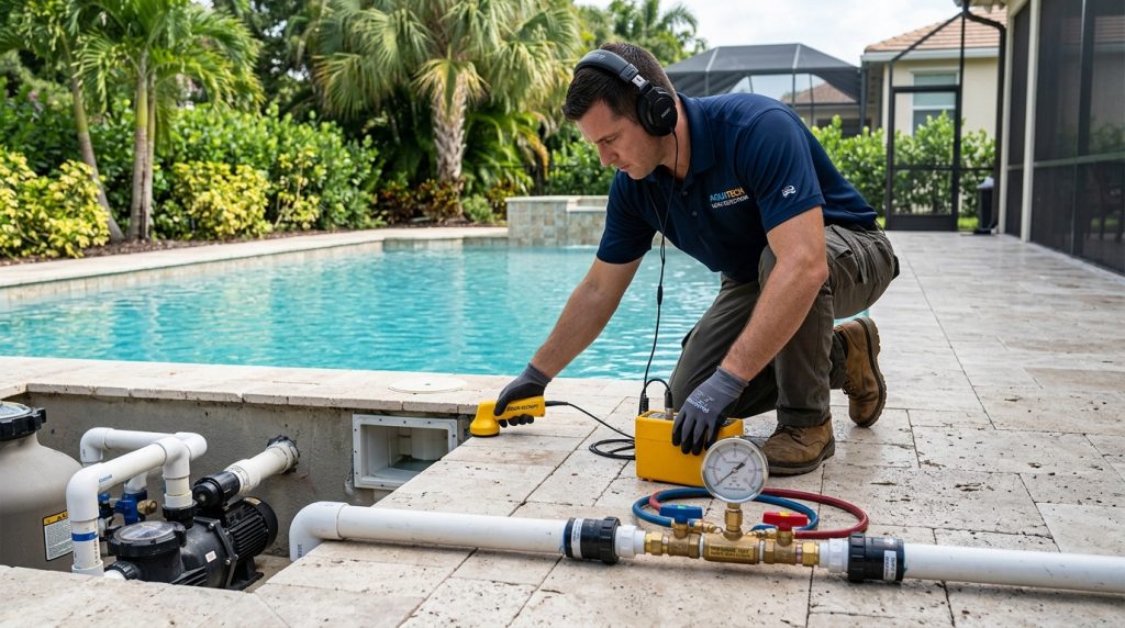 Evaporation vs. Plumbing Breach: How to Accurately Diagnose Pool Leaks in Cape Coral