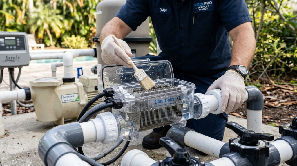 Descaling Saltwater Chlorine Generator Cells: Southwest Florida High-Calcium Water Protocols